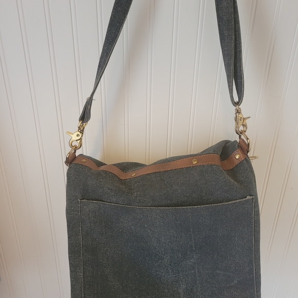 Mona B Upcycled Canvas Bag - Picture 6 of 7